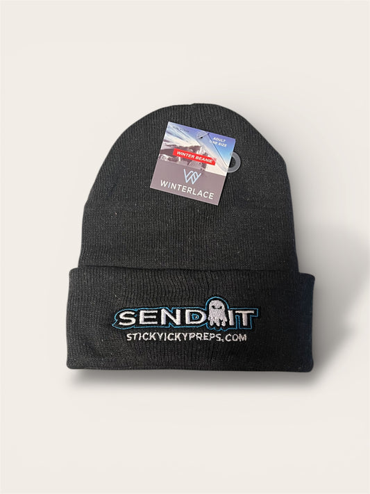 Sticky Icky - Charcoal Grey - Winter Beanie Hat - (SI588)