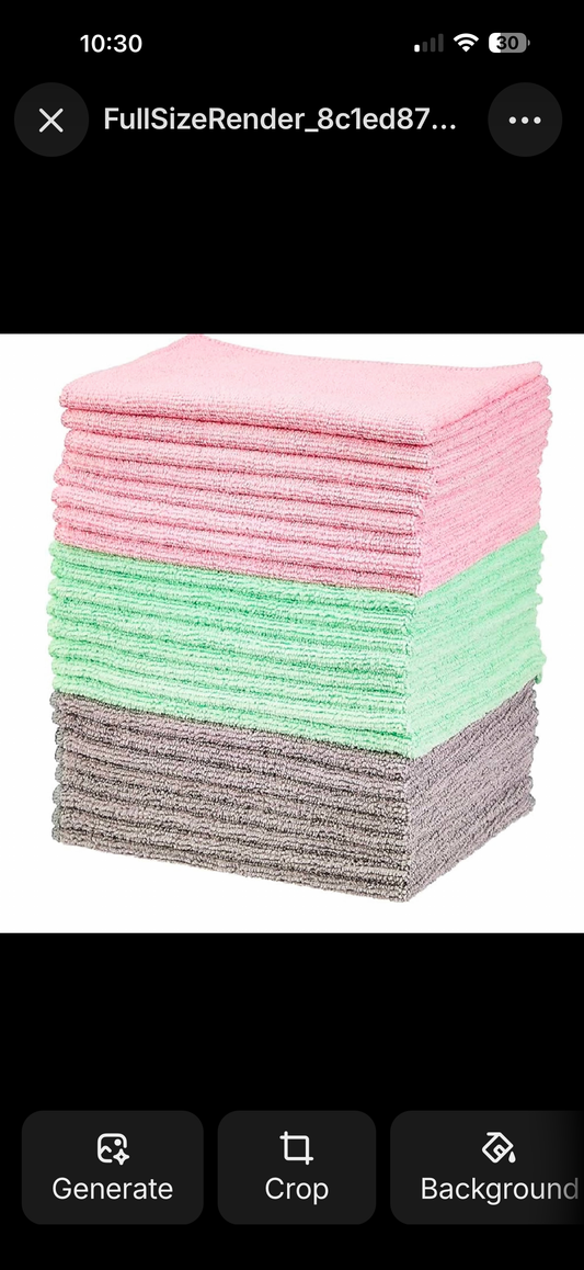 (5) MICROFIBER TOWELS