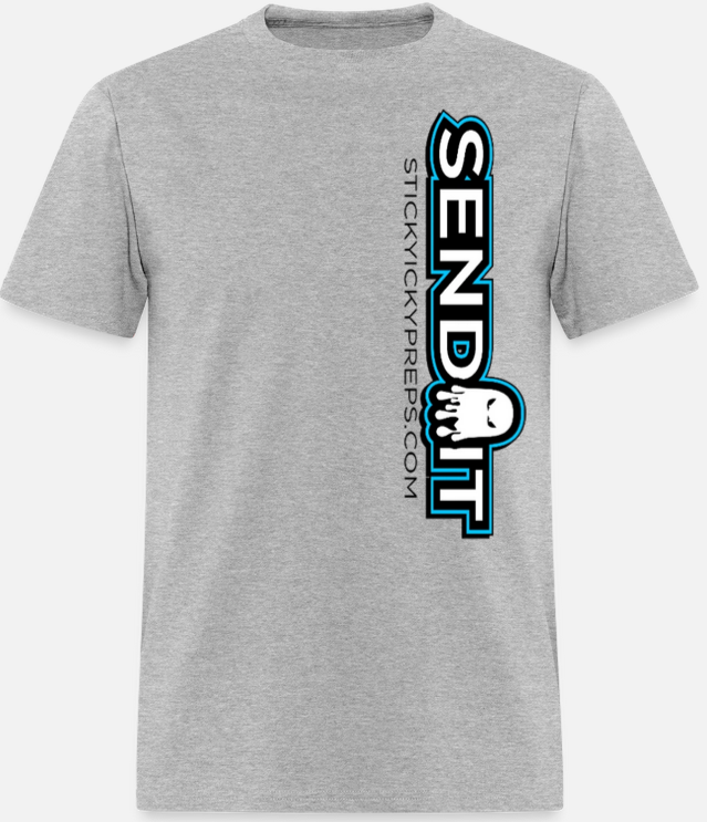 Sticky Icky T-Shirt Light Grey (Lg)